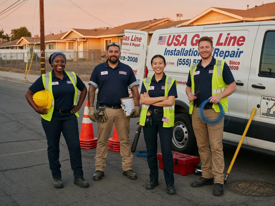 Gas Line Installation company in Ames, OK